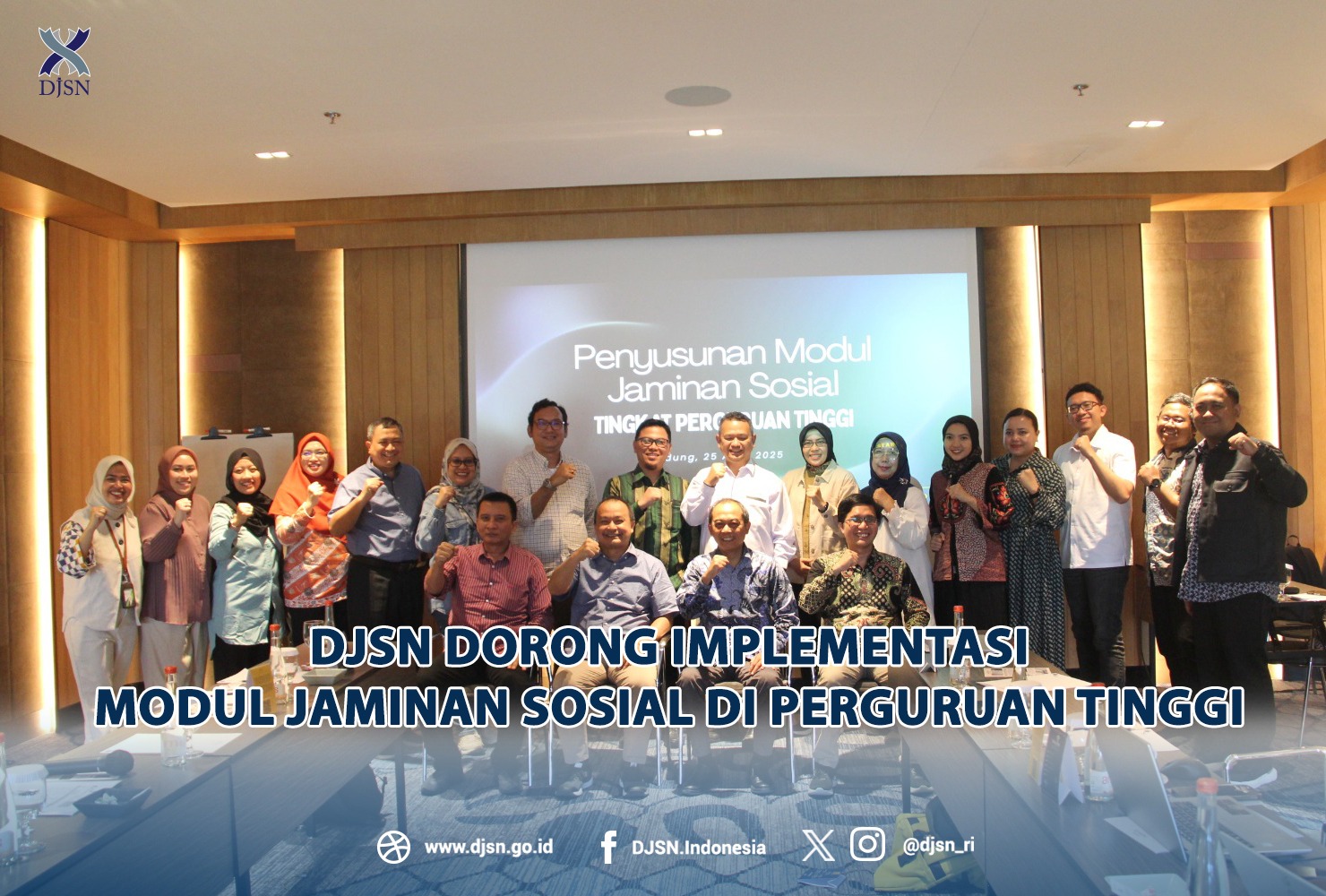 DJSN Dorong Implementasi Modul Jaminan Sosial di Perguruan Tinggi 